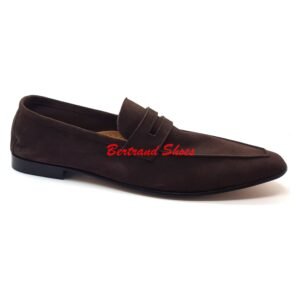Mocassin en daim - Delta h - Marron